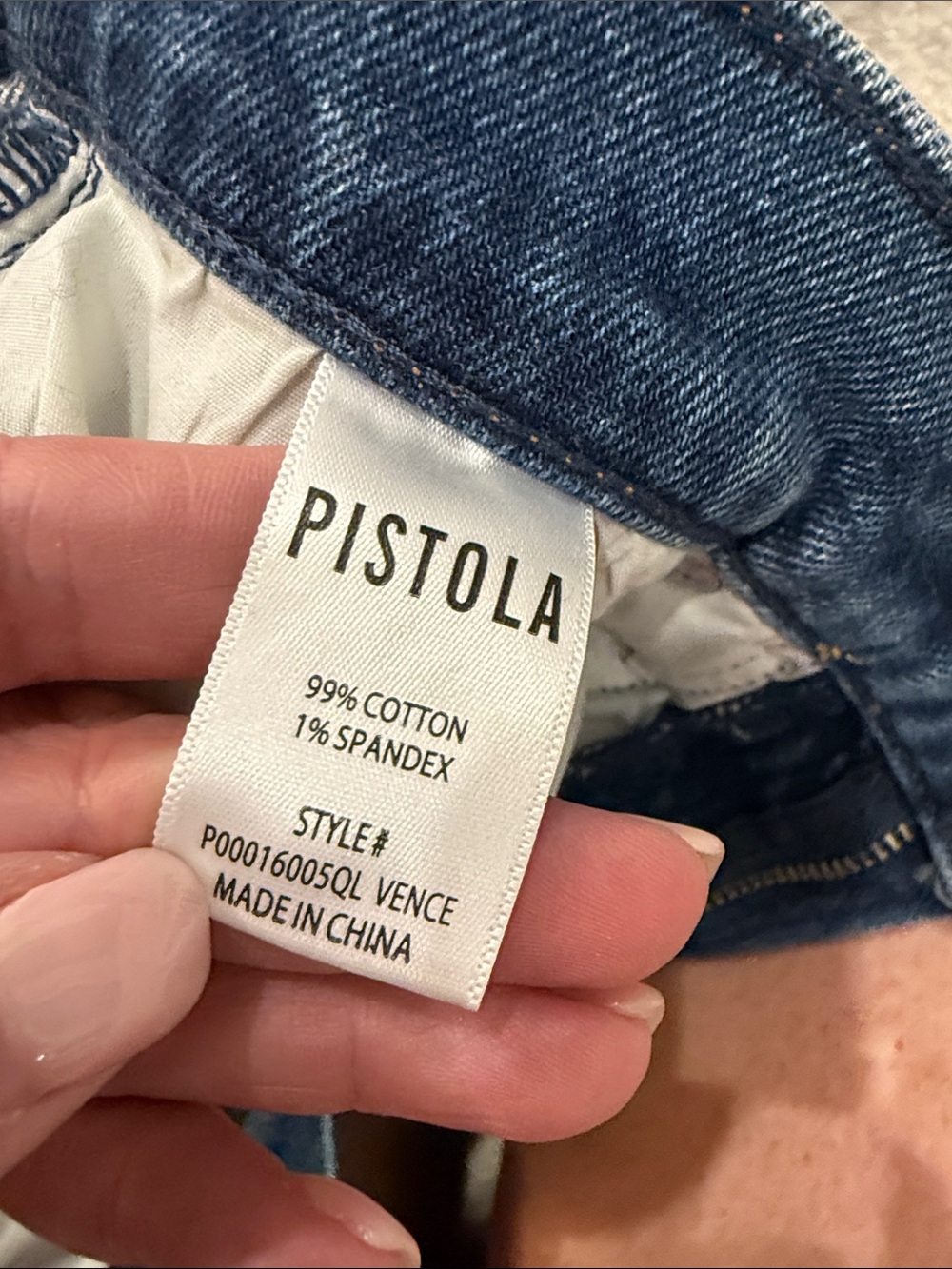 Pistola Barrel Leg Eli Venice jeans size 25 - Picture 7 of 7